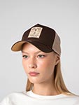 Бейсболка DJINNS арт. HFT Hat Nut 1 (коричневый)